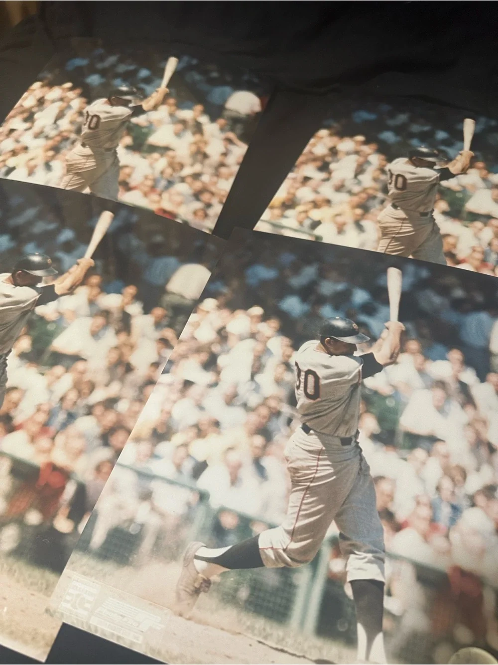 Lot of 4 Orlando cepeda 8x10 photos San Francisco giants rare
